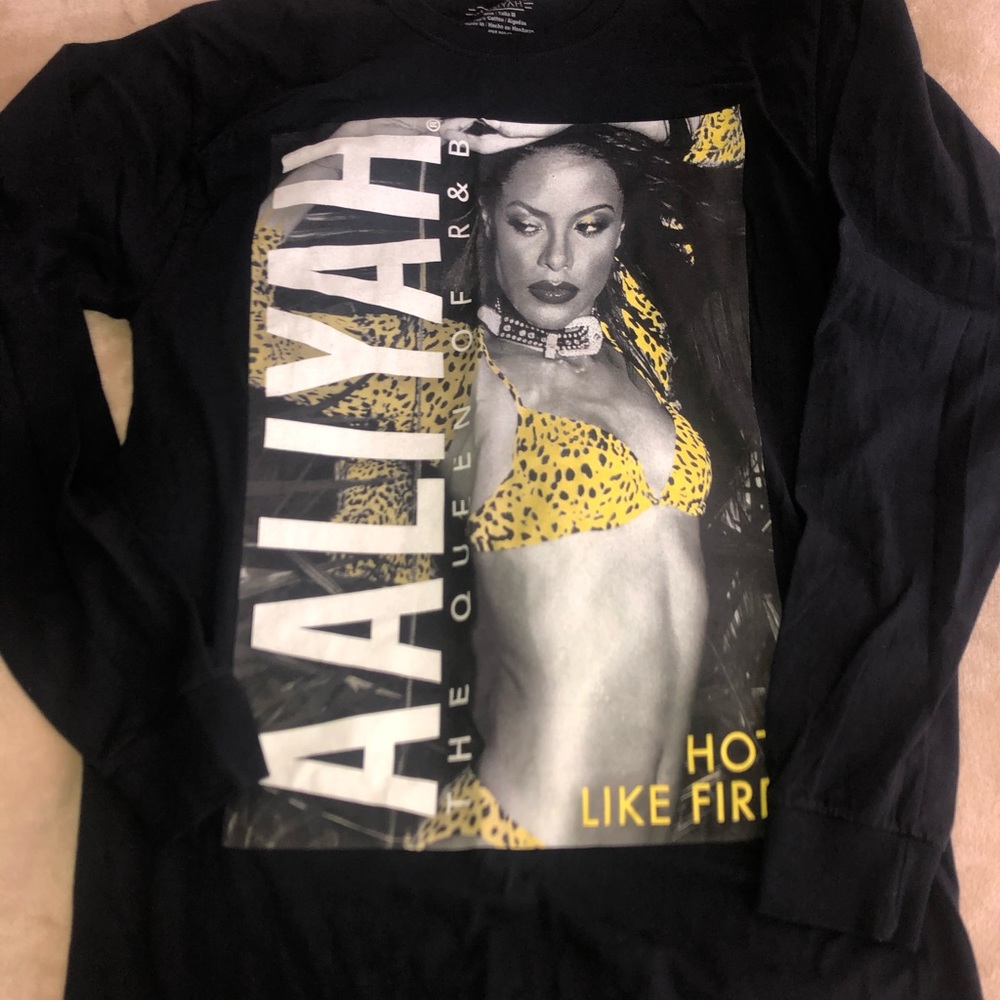 Black Aaliyah Long Sleeve